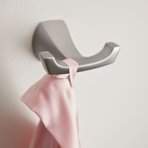 Main product image of Lindor Double Robe Hook, MY8703BN (Spot Resist Brushed Nickel)