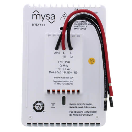 MYSAV11 Mysa MYSAV11 Mysa Smart Thermostat for Baseboard Heaters