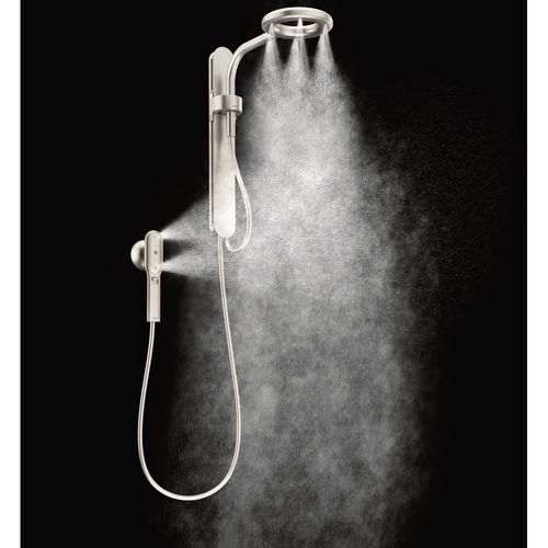 Main product image of 2 Function 8" Diameter Rainshower / Handshower, 1.75 GPM, N207C0SRN (Spot Resist)