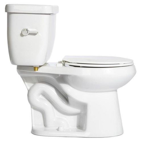 Main product image of Sentinel Single-Flush Round Toilet Bowl Only, 10"-12" Rough-In, 1.28 GPF (White)