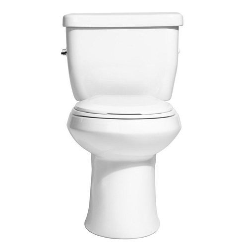 Main product image of Sentinel Single-Flush Round Toilet Bowl Only, 10"-12" Rough-In, 1.28 GPF (White)