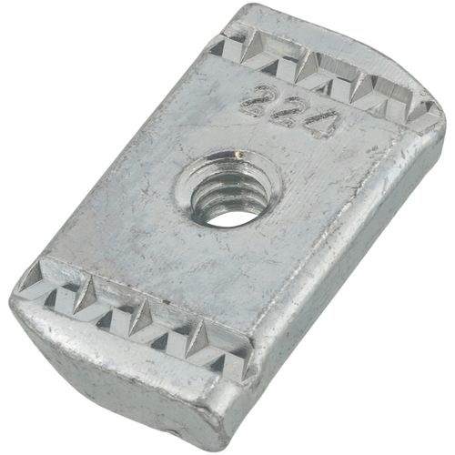 Main product image of 1/4" Zinc Channel Nut w/o Spring (1/4"-20 Thread)