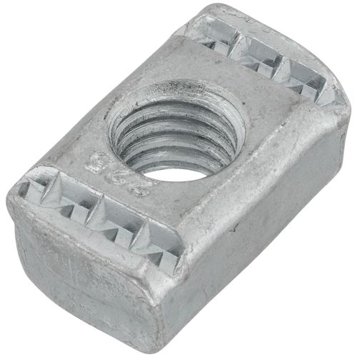 Main product image of 1/2" Zinc Channel Nut w/o Spring (1/2"-13 Thread)