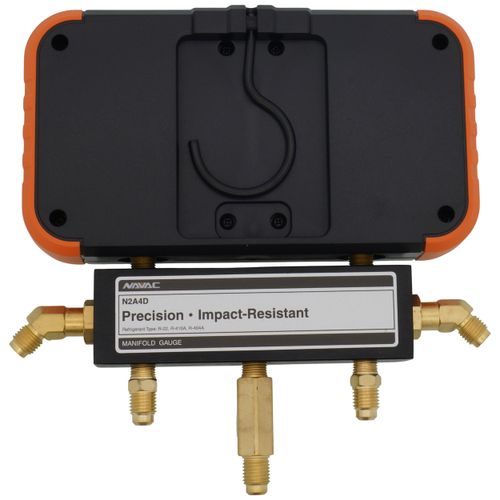 Main product image of 3-1/8" OD Pro Plus Manifold Gauge, Aluminum Body, for R22/410A/404A Refrigerants