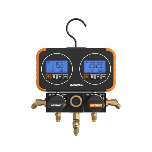 Main product image of Flex72 Manifold Gauge w/ Digital Display, Accomodates 72 Refrigerants