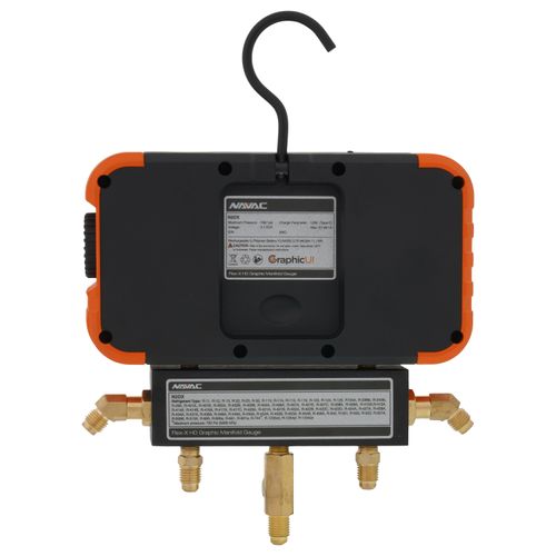 Main product image of Flex-X Manifold Gauge w/ HD Digital Display, Accommodates 72 Refrigerants