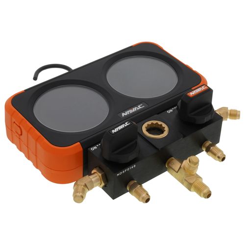 Main product image of Flex-X Manifold Gauge w/ HD Digital Display, Accommodates 72 Refrigerants
