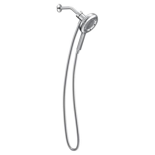 Main product image of Quattro Chrome 4 Functions 6-1/2" Diameter Handheld Shower, 1.5 Gpm, N400H0CH
