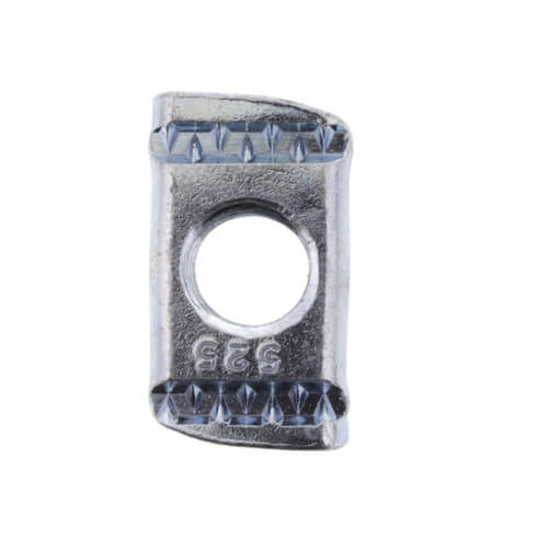 Main product image of 3/8" Zinc Channel Nut w/o Spring (1/2"-13 Thread)