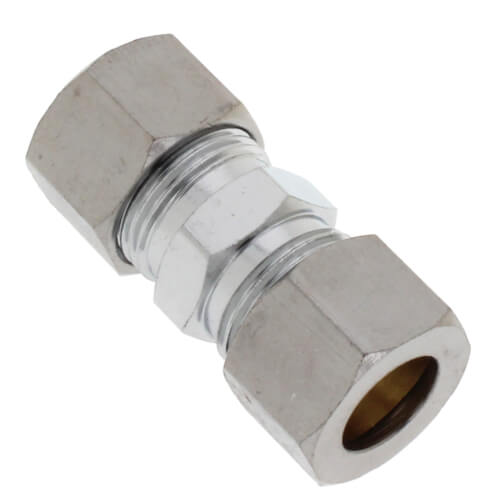 Main product image of 3/8" OD Chrome Plated Compression Union, Lead Free