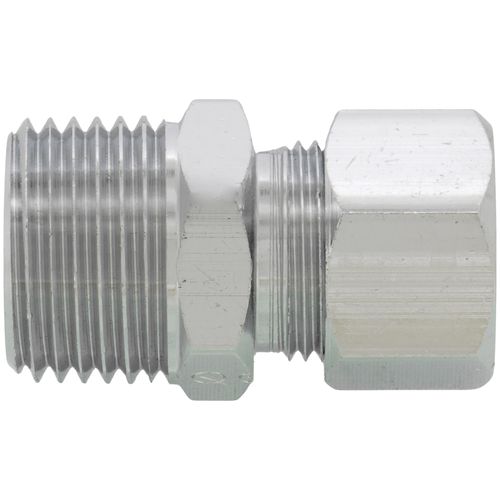 Main product image of 1/2" OD x 1/2" MIP Chrome Plated Compression Connector, Lead Free