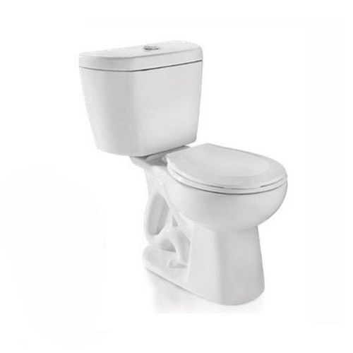 Main product image of The Original Dual-Flush Round Toilet Bowl Only, 12" Rough-In, 0.8 GPF (White)