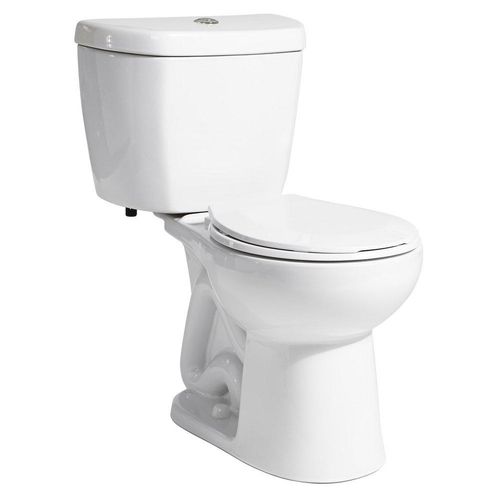 Main product image of The Original Single-Flush Round Toilet Bowl Only, 10" Rough-In, 0.8 GPF (White)