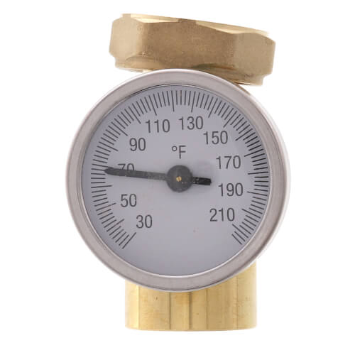 Main product image of 1" Sweat Adapter with Gauge