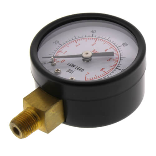 Main product image of 2" Pressure Gauge w/ 1/8" NPT Connection for 5350 Valves