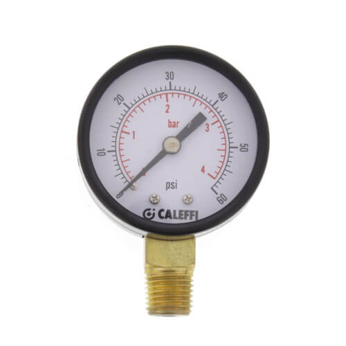 Main product image of 1/4" NPT Replacement Gauge, 60 psi/0-4 bar