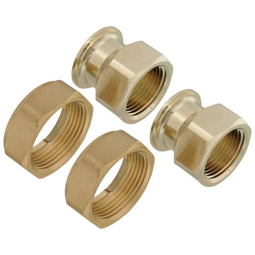 Main product image of 1" Top Outlet Union Male NPT Fittings (Set of 2)