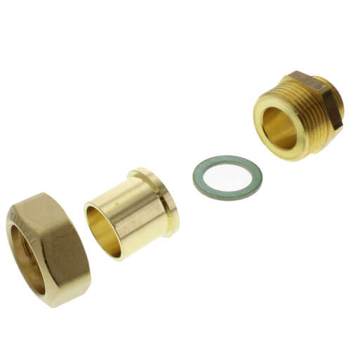 Main product image of 3/4" Male Thread x 3/4" Sweat Pump Station Fittings (4 Fittings)