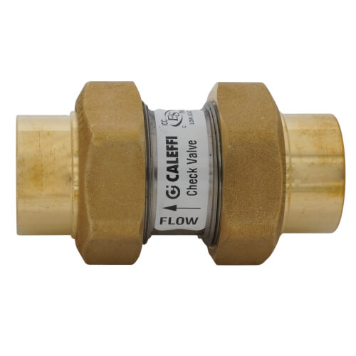 Main product image of 1-1/4" Sweat Serviceable Flow Check Valve (Low Lead)