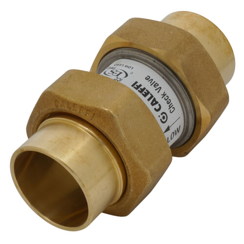 Main product image of 1-1/4" Sweat Serviceable Flow Check Valve (Low Lead)