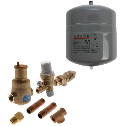 NA553362 Caleffi NA553362 Boiler Trim Kit w/ AutoFill & Backflow & 1" Threaded Air Separator