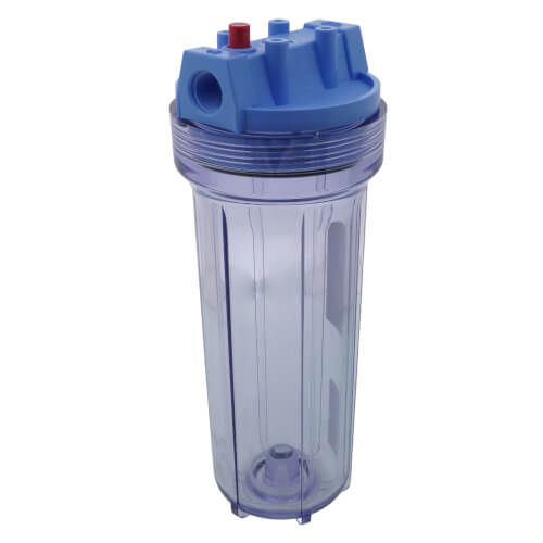 Main product image of 1/2" FNPT Demineralizing Filter Housing and Color Changing Cartridge