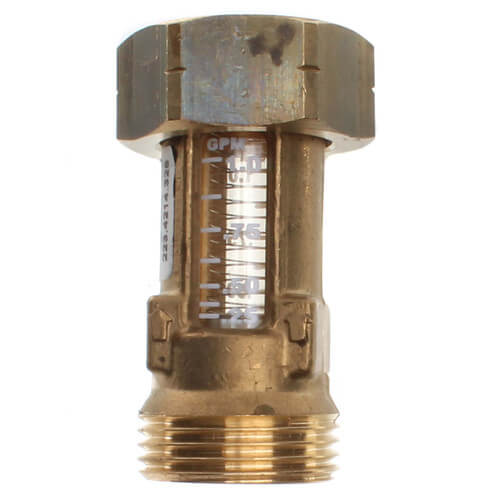 Main product image of 3/4" MxF Flow Meter - 0.25 to 1 GPM High Temp