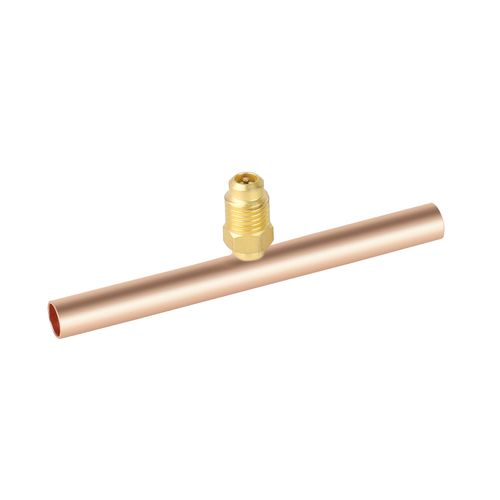 Main product image of 1/4" ODS x 5/16" ODF Slip Fit Copper Braze Tee (Pack of 2)