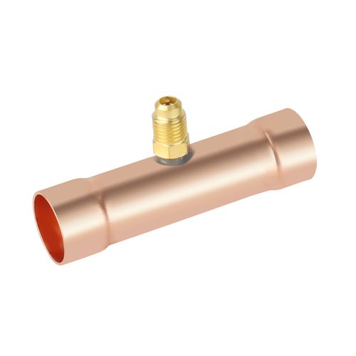 Main product image of 7/8" OD Swagged Copper Braze Tee (Pack of 3)