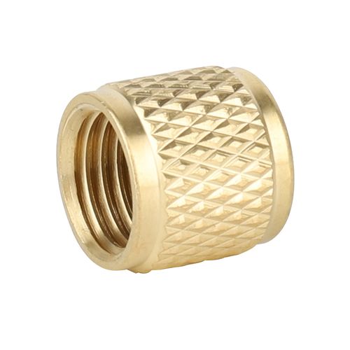 Main product image of 1/4" SAE Brass Cap w/ O-Ring (Pack of 10)