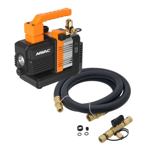 Main product image of Cordless Vacuum Pump, No Battery, BreakFree Series (2 CFM) & Pro Series Rapid Evacuation Kit with Valve Core Removal Tool and Hose (1/2" to 1/4" Fitting)