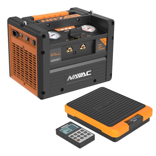 Main product image of Pro Series Dual-Cylinder DC Refrigerant Recovery Unit & Smart Refrigerant Scale (220 lb. Capacity)