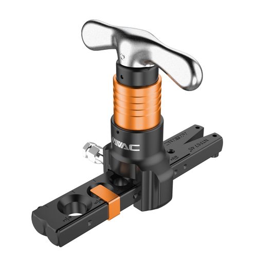 Main product image of 3/16" to 3/4" Hand or Drill-Powered Flaring Tool w/ NFG1 Flare Gauge