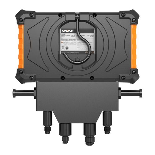 Main product image of Digital Manifold Gauge 4 Valve w/ Wireless Temp Clamps (Bluetooth and myNAVAC App Compatible) - w/o Vacuum Gauge
