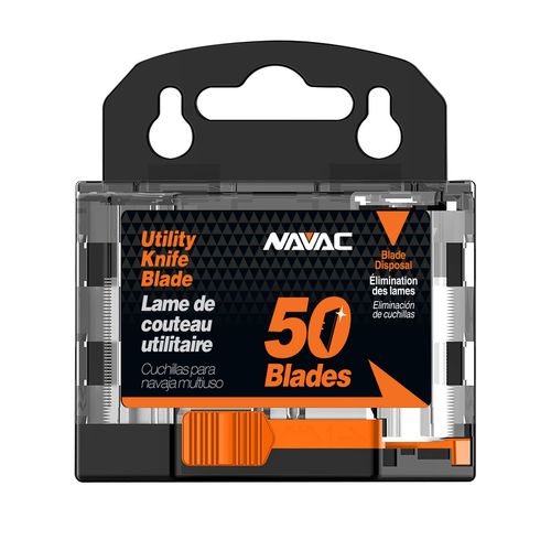 Main product image of Utility Knife Blade w/ Dispenser (Pack of 50)