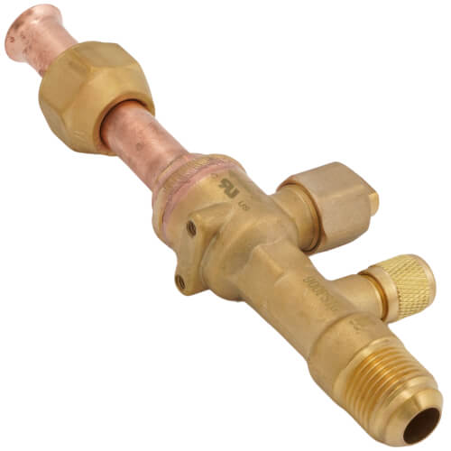 NBV12MS NDL NBV12MS 1/2" MiniSplit Ball Valve, Male Side Schrader