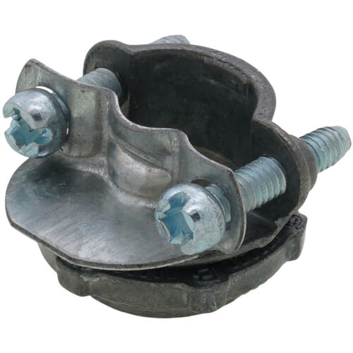 Main product image of 3/8" Clamp Conduit Connector (Zinc)