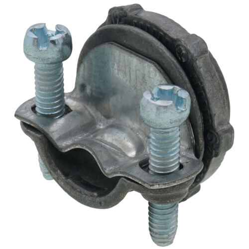 Main product image of 3/8" Clamp Conduit Connector (Zinc)