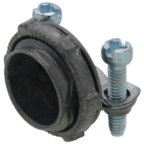 Main product image of 3/8" Clamp Conduit Connector (Zinc)