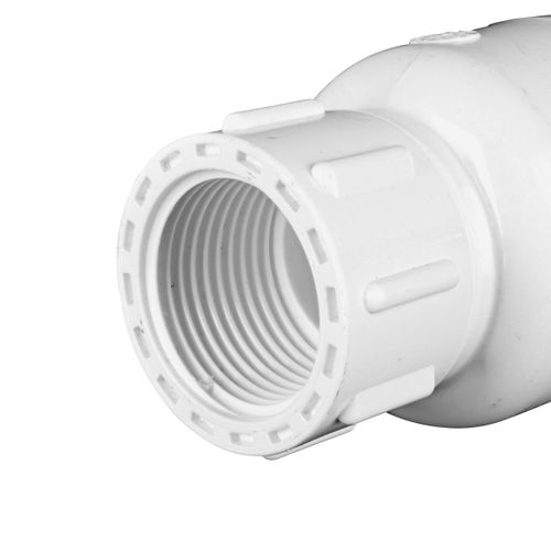 Main product image of 3/4" IPS PVC Spring Check Valve w/ 1/2# Spring (Threaded)