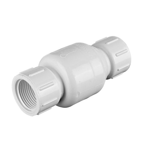 Main product image of 1" IPS PVC Spring Check Valve w/ 1/2# Spring (Threaded)