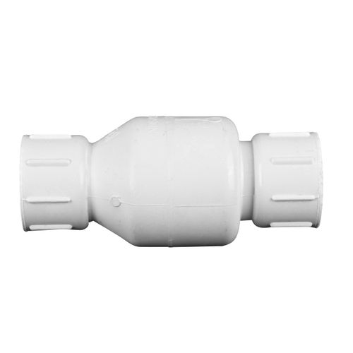 Main product image of 1" IPS PVC Spring Check Valve w/ 1/2# Spring (Threaded)