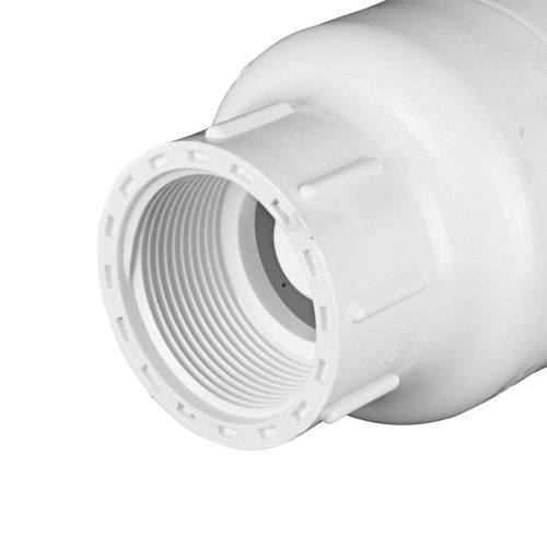 Main product image of 1-1/2" IPS PVC Spring Check Valve w/ 1/2# Spring (Threaded)