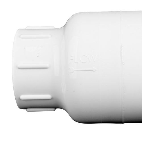 Main product image of 1-1/2" IPS PVC Spring Check Valve w/ 1/2# Spring (Threaded)