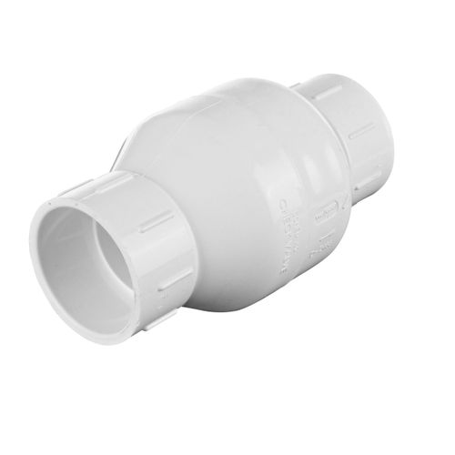 Main product image of 2" IPS PVC Spring Check Valve w/ 1/2# Spring (Solvent)