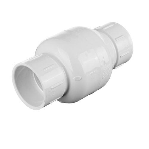 Main product image of 2" IPS PVC Spring Check Valve w/ 1/2# Spring (Solvent)