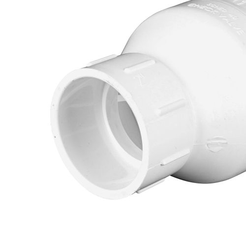 Main product image of 2" IPS PVC Spring Check Valve w/ 2# Spring (Solvent)