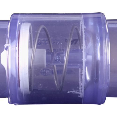 Main product image of 2" PVC Clear Spa Spring Check Valve (5 lbs)