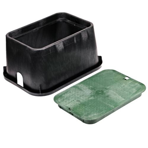 Main product image of 13" x 20" Standard Series Irrigation Control Valve Jumbo Box (Black Box/Green Cover)