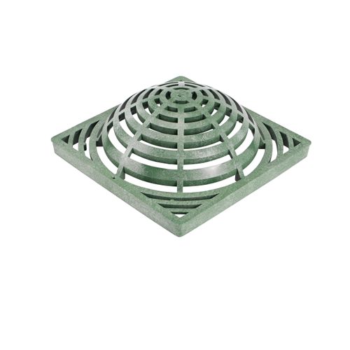 Main product image of 12" Square Catch Basin Atrium Grate (Green)